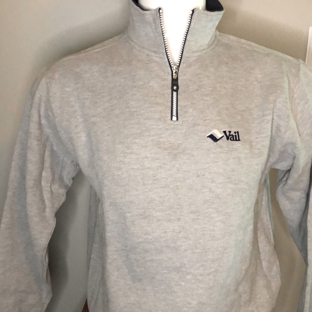 BAC light gray sweatshirt pullover jacket size medium
